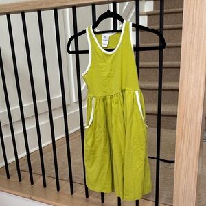 Hanna Andersson Lime Green Dress